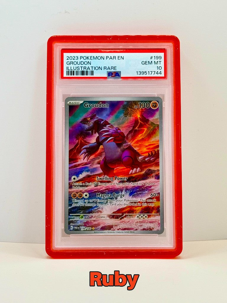 SlabArmor™ V1 – Premium PSA Guard w/ Acrylic Back