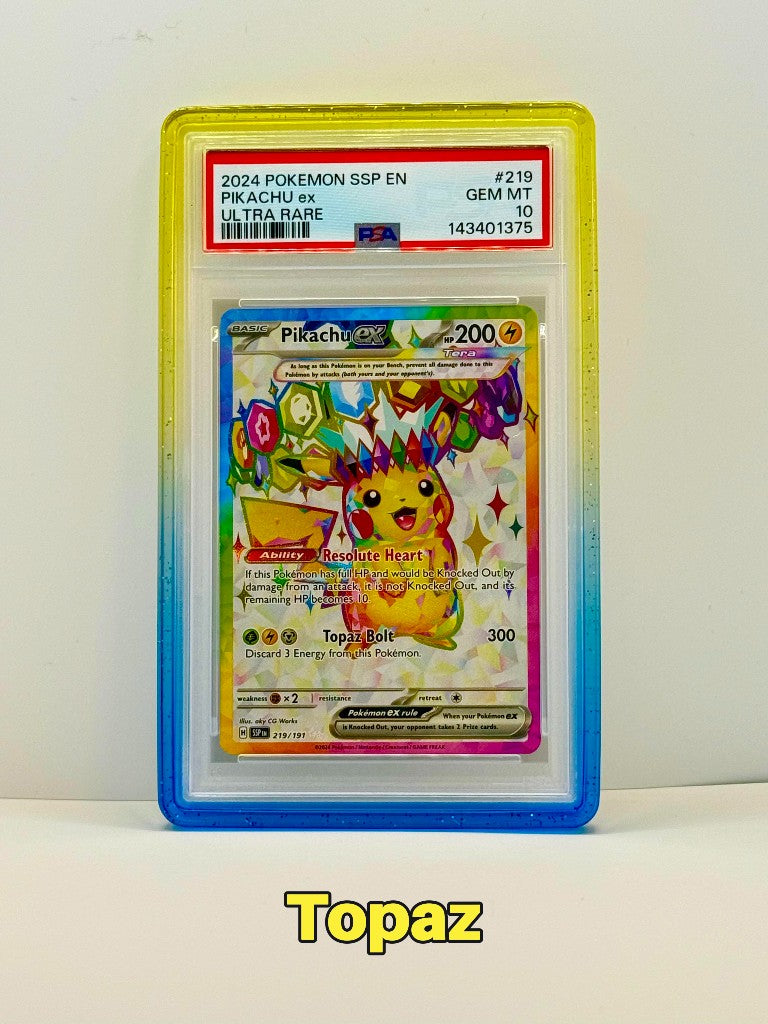 SlabArmor™ V1 – Premium PSA Guard w/ Acrylic Back