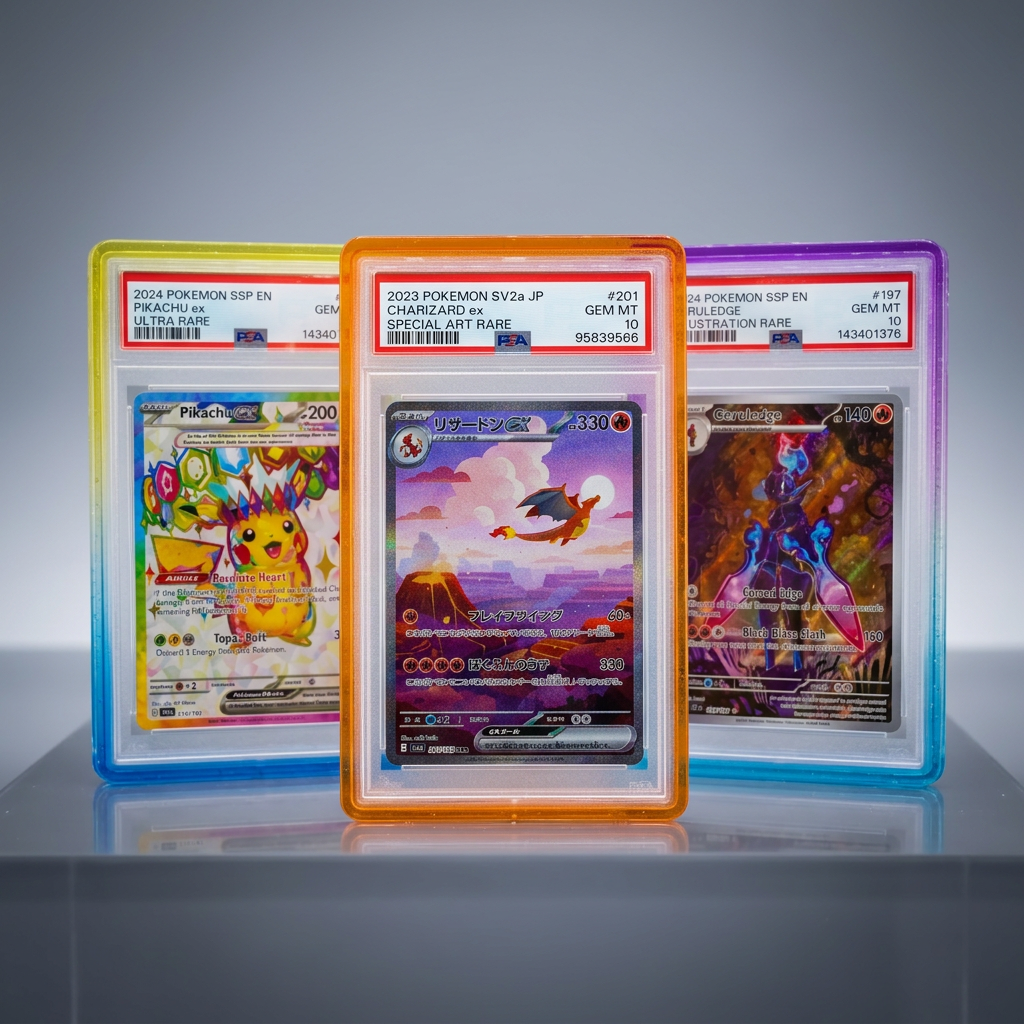 SlabArmor™ – Premium PSA Guard w/ Acrylic Back